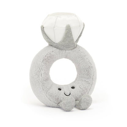 Jellycat kosedyr, Amuseable Diamond ring - 20 cm