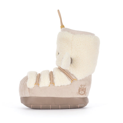 Jellycat-bamse, Amuseables Perta Snow Boot - 21 cm