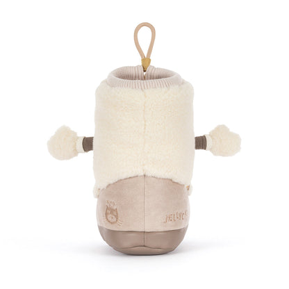 Jellycat-bamse, Amuseables Perta Snow Boot - 21 cm