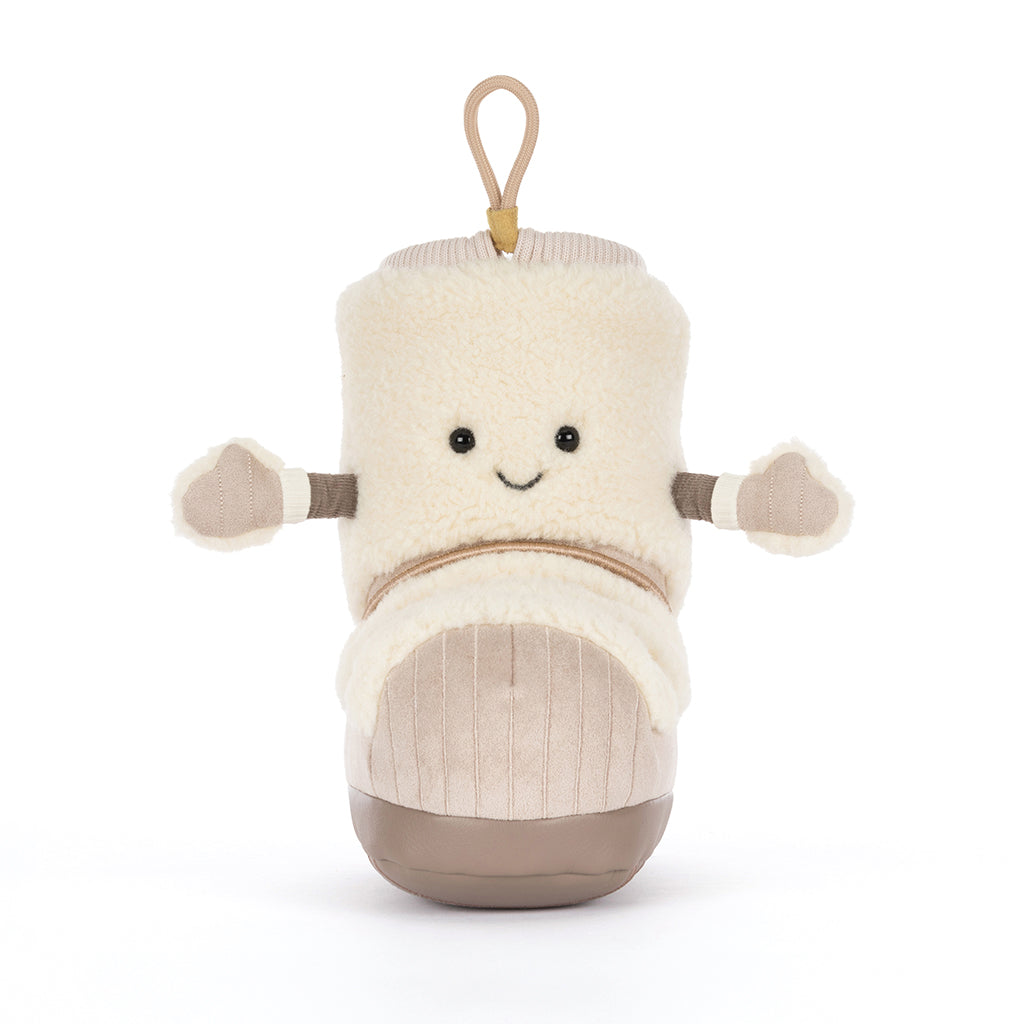 Jellycat-bamse, Amuseables Perta Snow Boot - 21 cm
