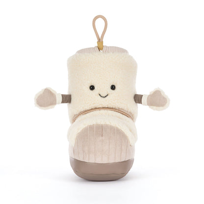 Jellycat-bamse, Amuseables Perta Snow Boot - 21 cm