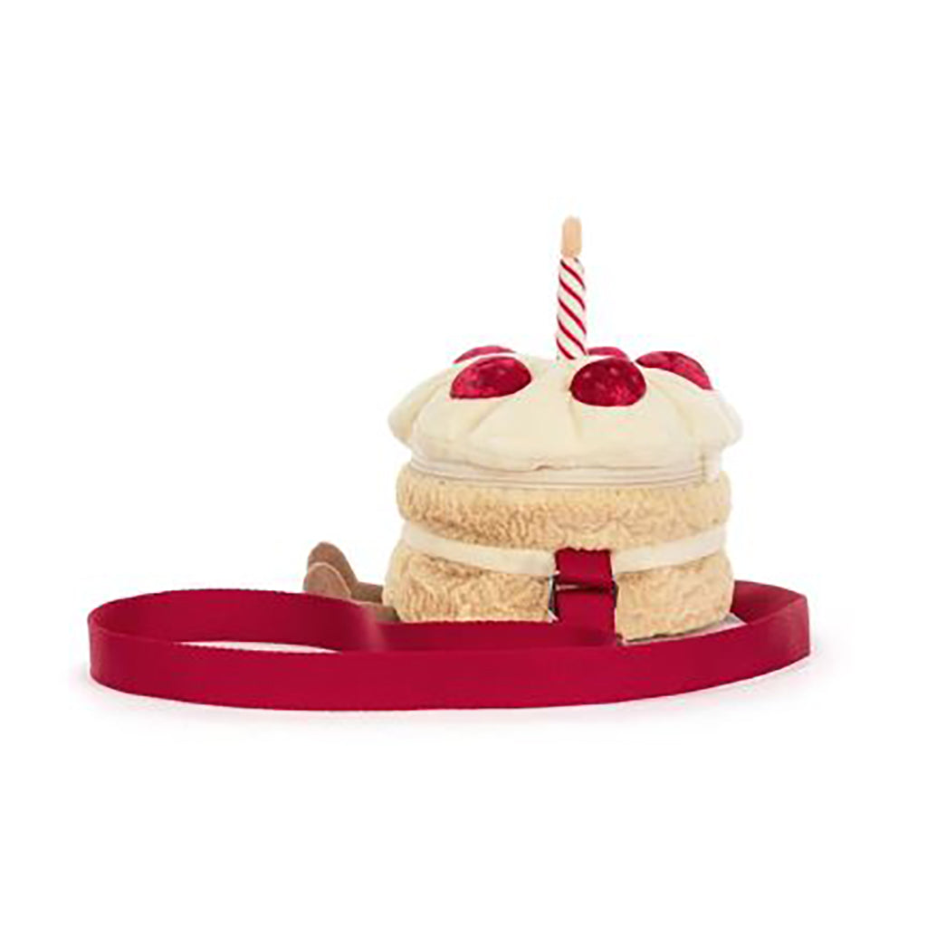 Jellycat barnesekk, Amuseables Birthday cake - 18 cm