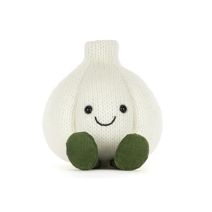 Jellycat bamse, Amuseables hvidløg - 15 cm