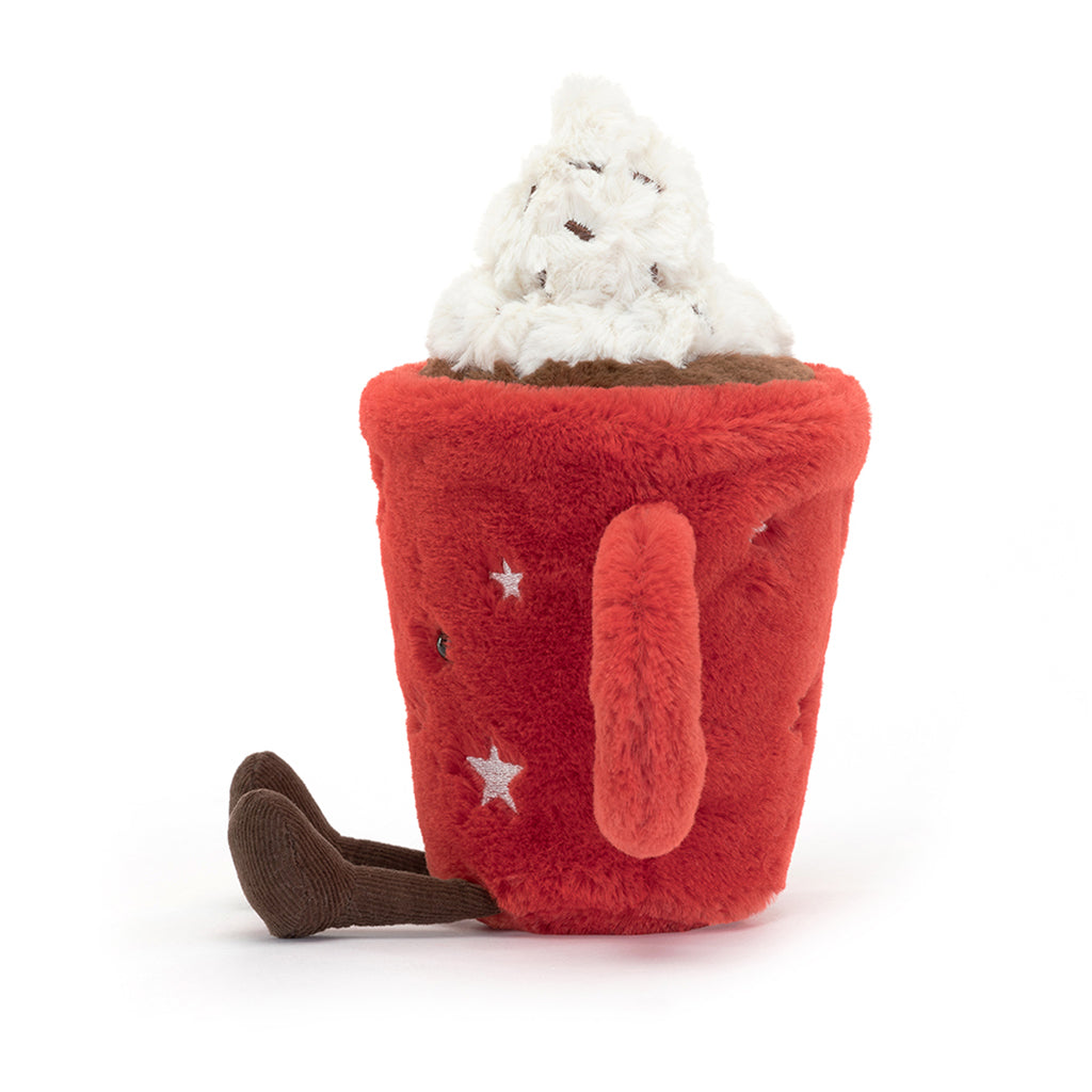 Jellycat Amuseable kosedyr, Varm kakao, myk kopp - 19 cm