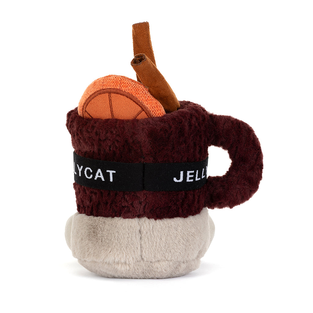 Jellycat kosedyr, Amuseables Mullover Spiced Drink - 17 cm