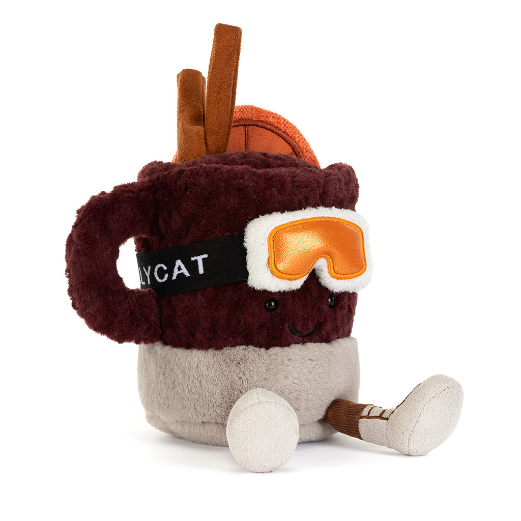 Jellycat kosedyr, Amuseables Mullover Spiced Drink - 17 cm