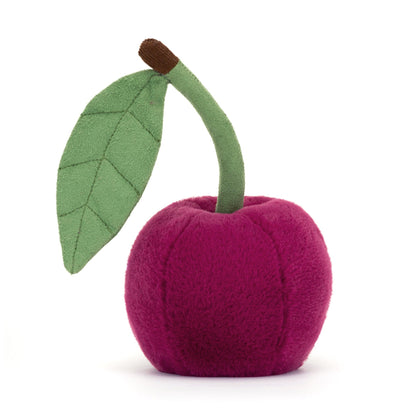 Jellycat kosedyr, Amuseables Food, Kirsebær - 12 cm