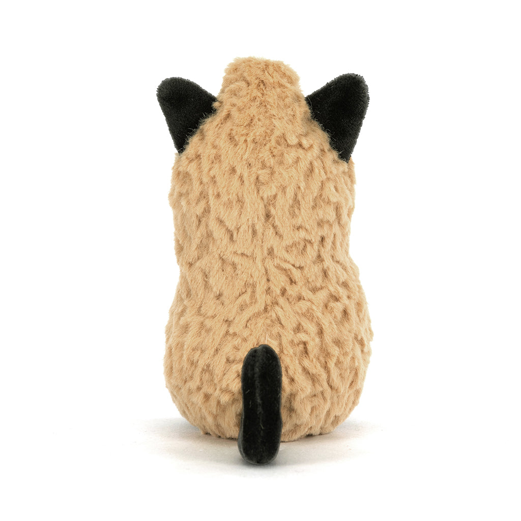 Jellycat-bamse, Amuseables Peanut-katt – 15 cm