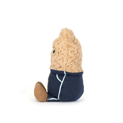 Jellycat bamse, Amuseables Peanut Star Student Outfit - 15 cm