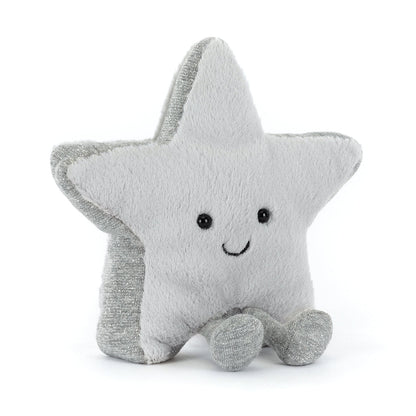 Jellycat-kosedyr, Amuseables Silver star – 17 cm
