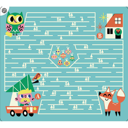 Auzou Aktivitetskort, 20 oppgaver - Jul