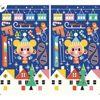 Auzou Aktivitetskort, 20 oppgaver - Jul