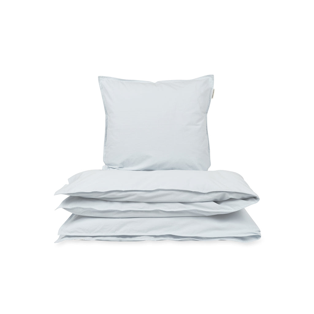 Studio Feder sengetøy til voksne, økologisk - Light blue