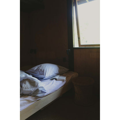Studio Feder voksensengetøy, økologisk percale - Mattress stripe