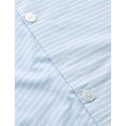 Studio Feder voksensengetøy, økologisk percale - Mattress stripe