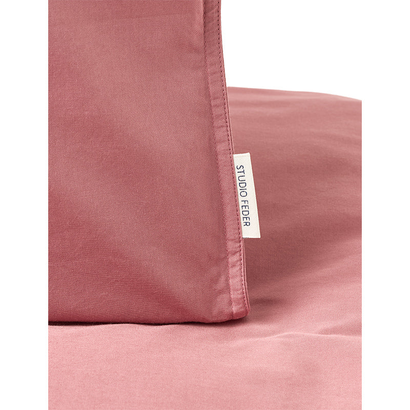 Studio Feder voksensengetøj, økologisk percale - Rosette