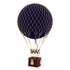 Luftballon, fløjlsblå - H: 56 x D: 32 cm