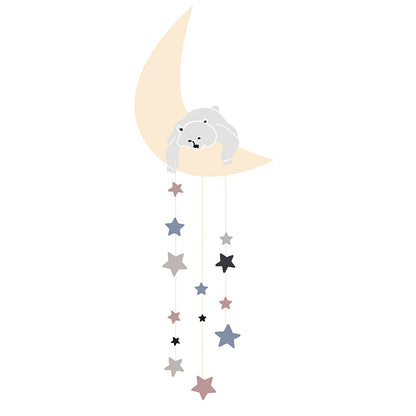 Mimi Lou veggklistremerke, Moon