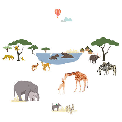 Mimi lou veggklistremerke, Safari