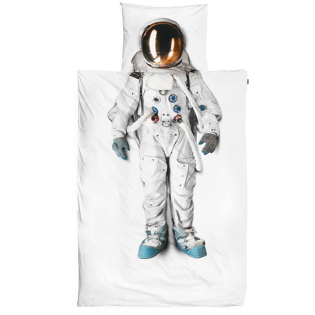 Snurk voksensengetøj, økologisk - Astronaut