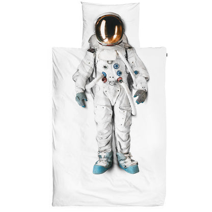 Snurk voksensengetøj, økologisk - Astronaut
