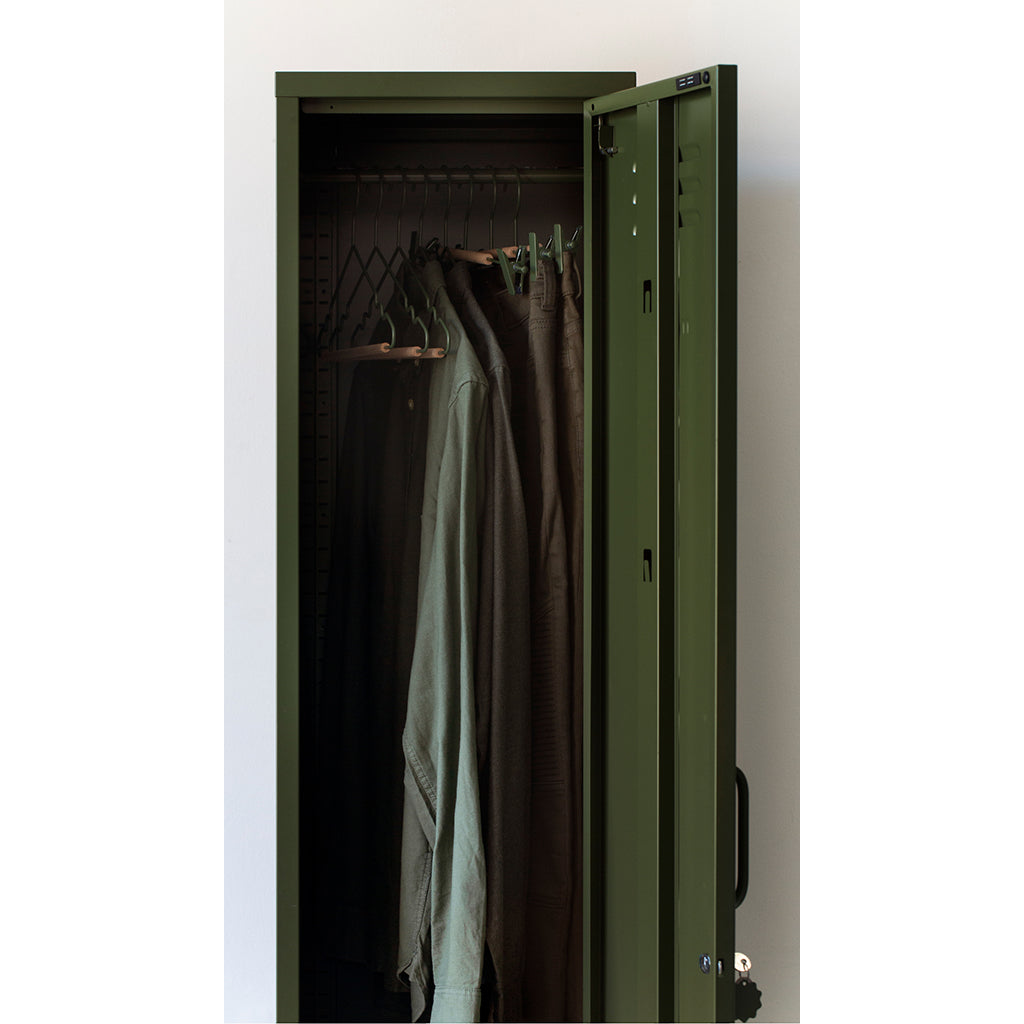 Mustard Made Kids top hengere, 10-pak barnekleshengere - Olive