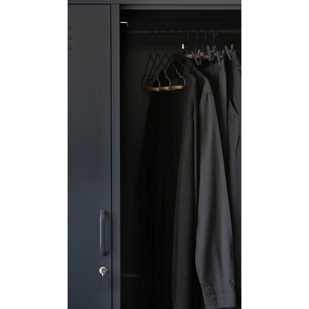 Mustard Made Kids top hangers, 10-pak børnebøjler - Slate