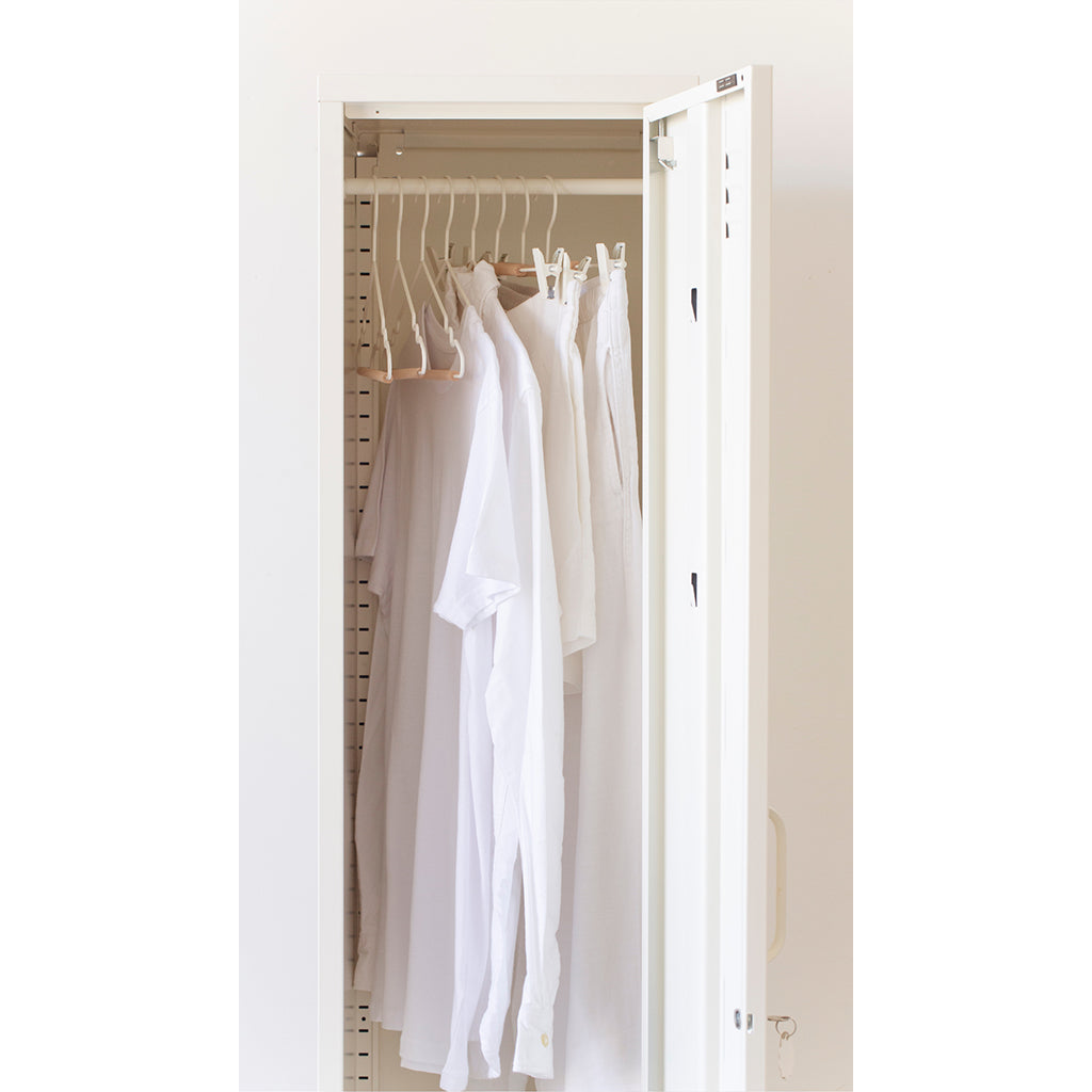 Mustard Made Kids top hangers, 10-pak børnebøjler - Chalk