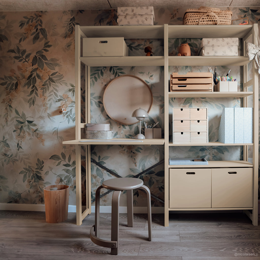 By Aulum Agger Stor Stigereol med skrivebord, flere str. - Sand