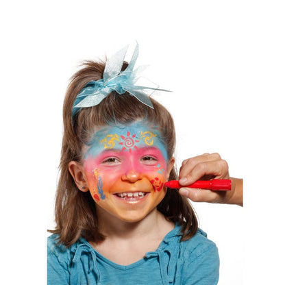 Ansiktsmaling, parabenfri - pakke m. 6 stk