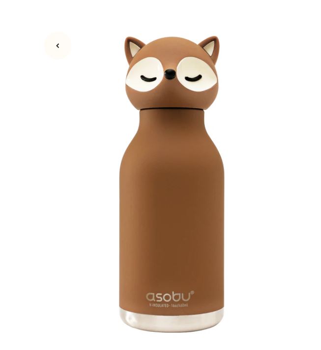 Asobu Bestie Animal termo drikkedunk, 460 ml – Ræv
