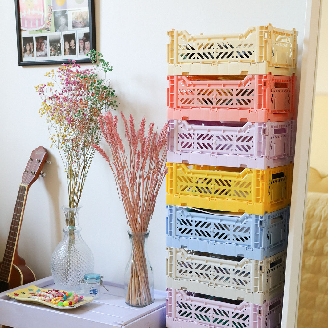 Aykasa Mini sammenleggbar kasse, Strawberry milk