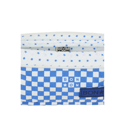 Bonton penalhus, Damier blue indigo