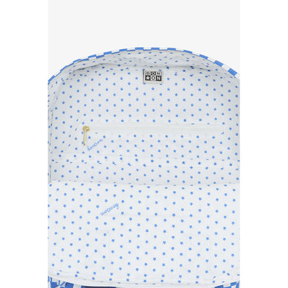 Bonton ryggsekk, middels stor - Damier Bleu