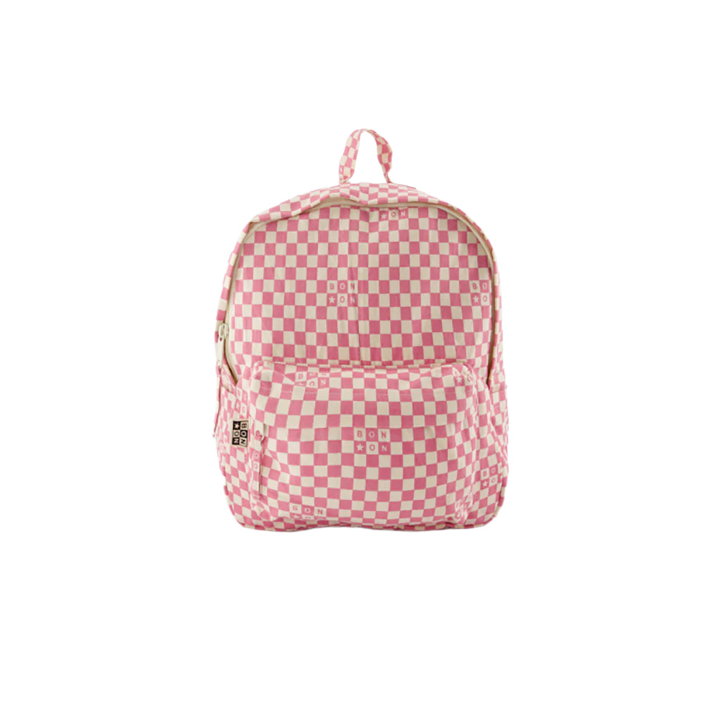 Bonton ryggsekk, Damier - Rose Clair