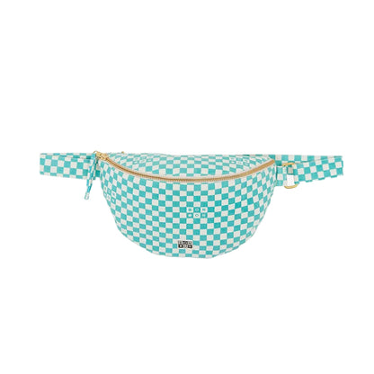 Bonton bæltetaske, Damier bleu Vintage