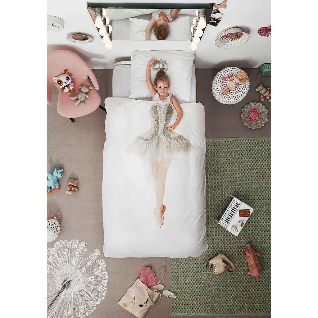 Snurk voksensengetøy, økologisk - Ballerina