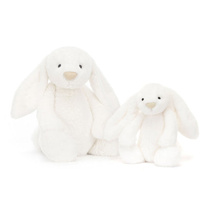 Jellycat bamse, Bashful Luxe, Luna kanin – 31 cm