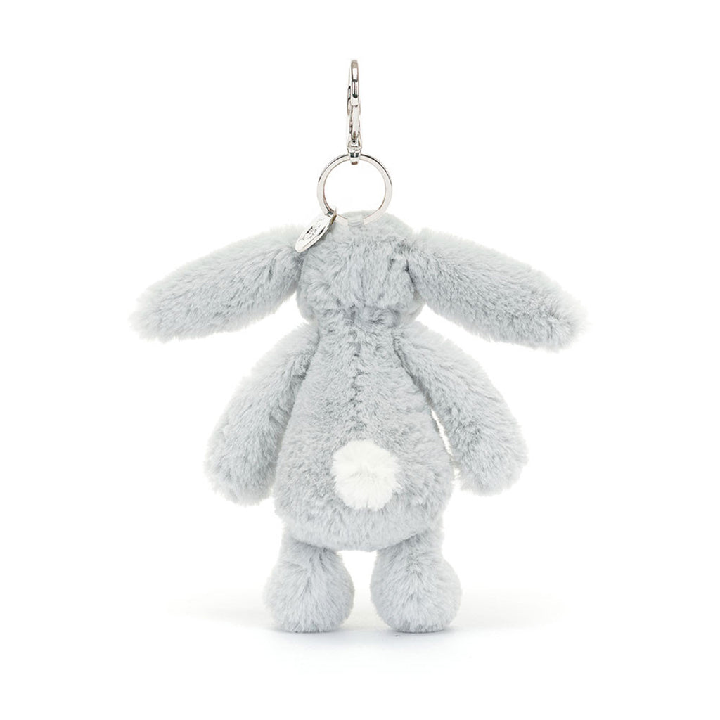 Jellycat nøkkelring, Bashful anheng til vesken - Sølv