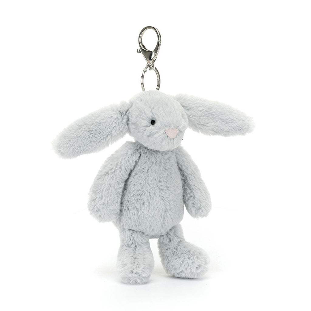 Jellycat nøkkelring, Bashful anheng til vesken - Sølv