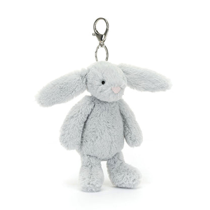 Jellycat nøkkelring, Bashful anheng til vesken - Sølv