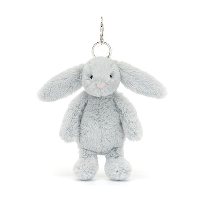 Jellycat nøkkelring, Bashful anheng til vesken - Sølv