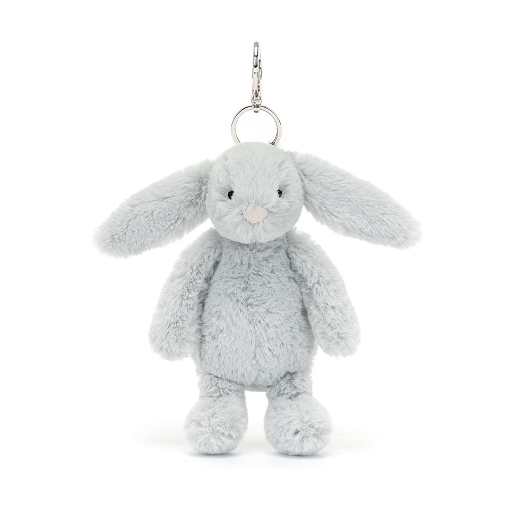Jellycat nøkkelring, Bashful anheng til vesken - Sølv
