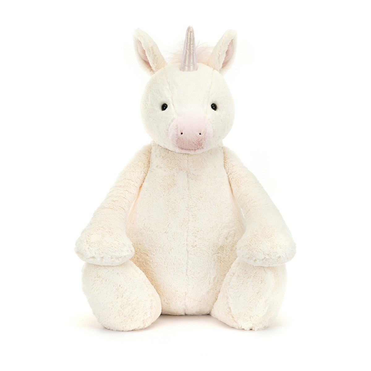 Jellycat bamse, Bashful enhjørning, Virkelig stor enhjørning - 108 cm