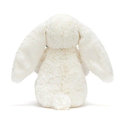 Jellycat bamse, kanin med plante, Cream Bunny - 31 cm