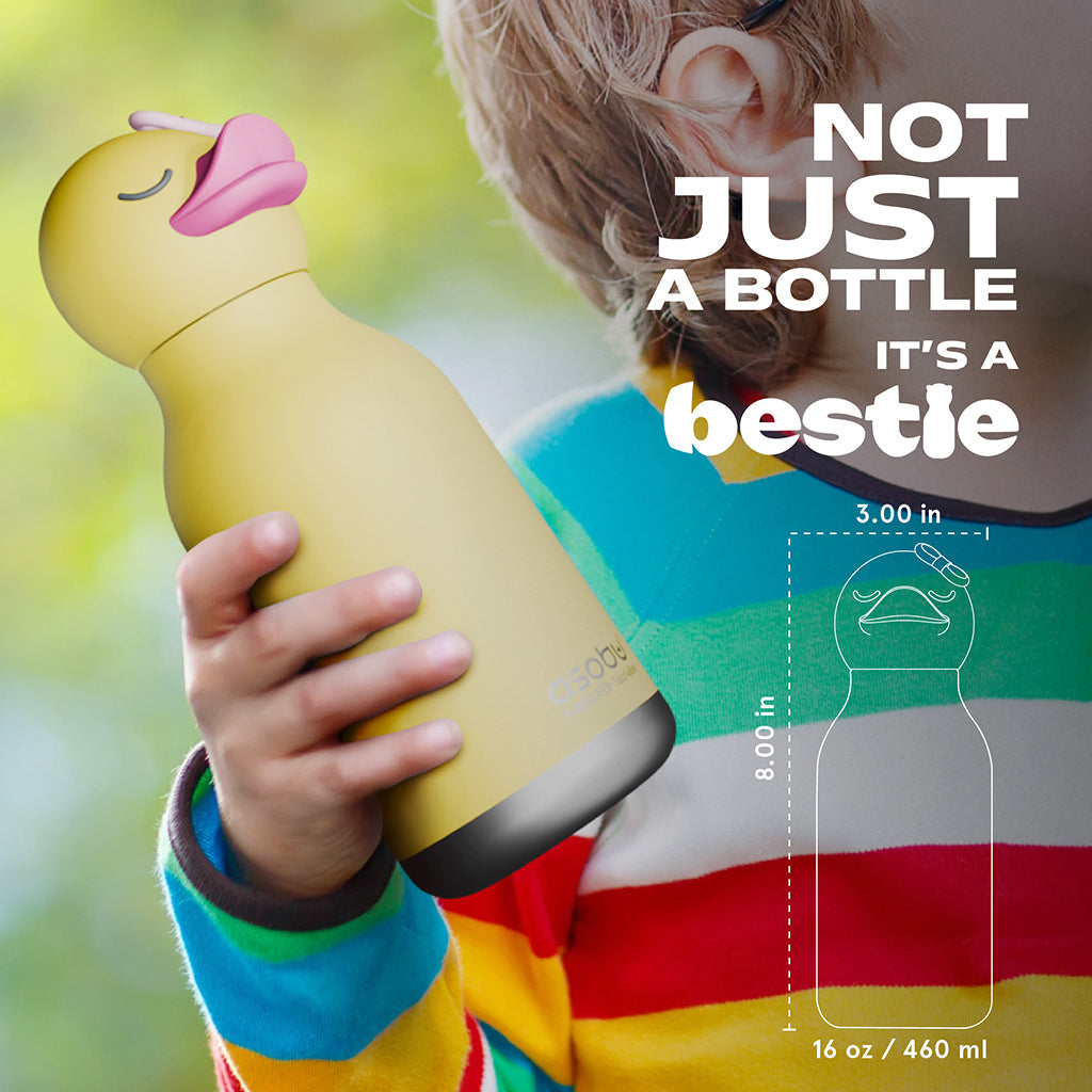 Asobu Bestie Animal termodrikkeflaske, 460 ml. - And