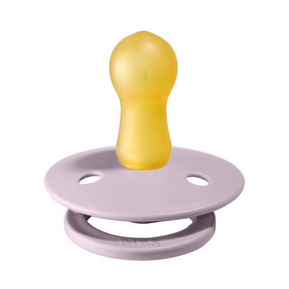 Bibs sut i naturgummi, str. 2 - Dusky Lilac
