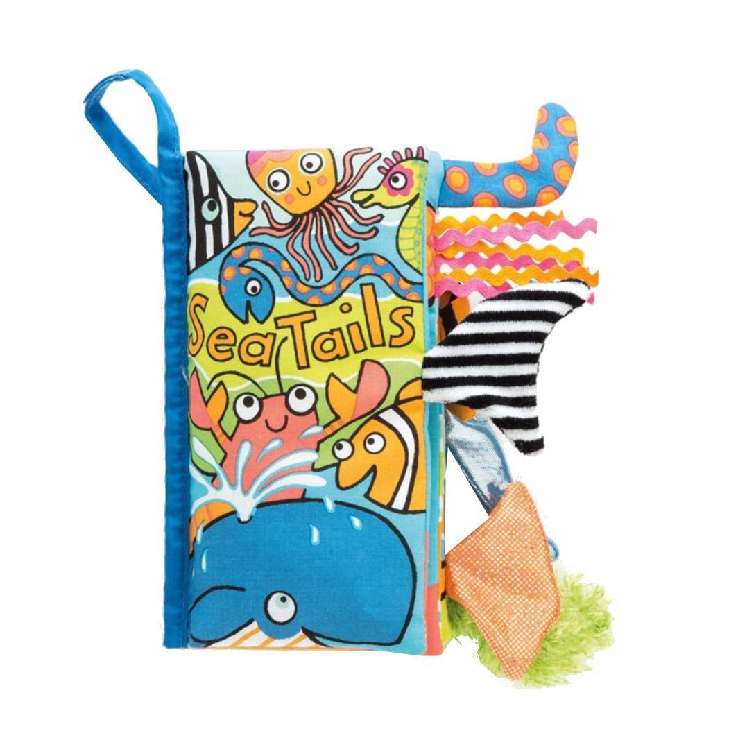 Jellycat aktivitetsbok, halebok - havet