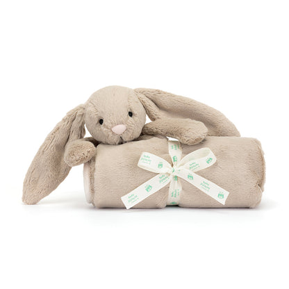 Baby Jellycat teppe, Bashful kanin, beige - 56 cm