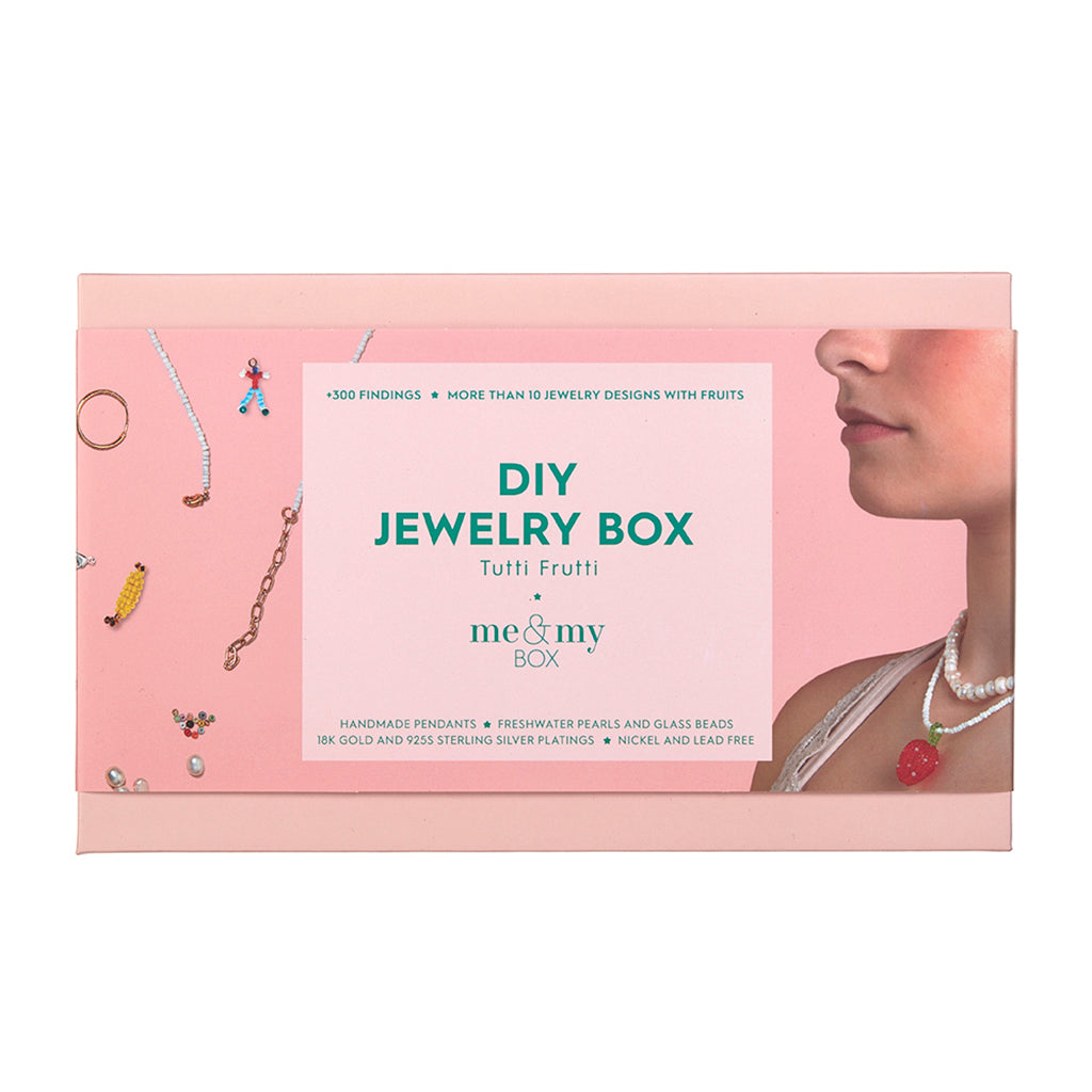 Me &amp; My Box, DIY smykkeboks – Tutti Frutti – Box no 12